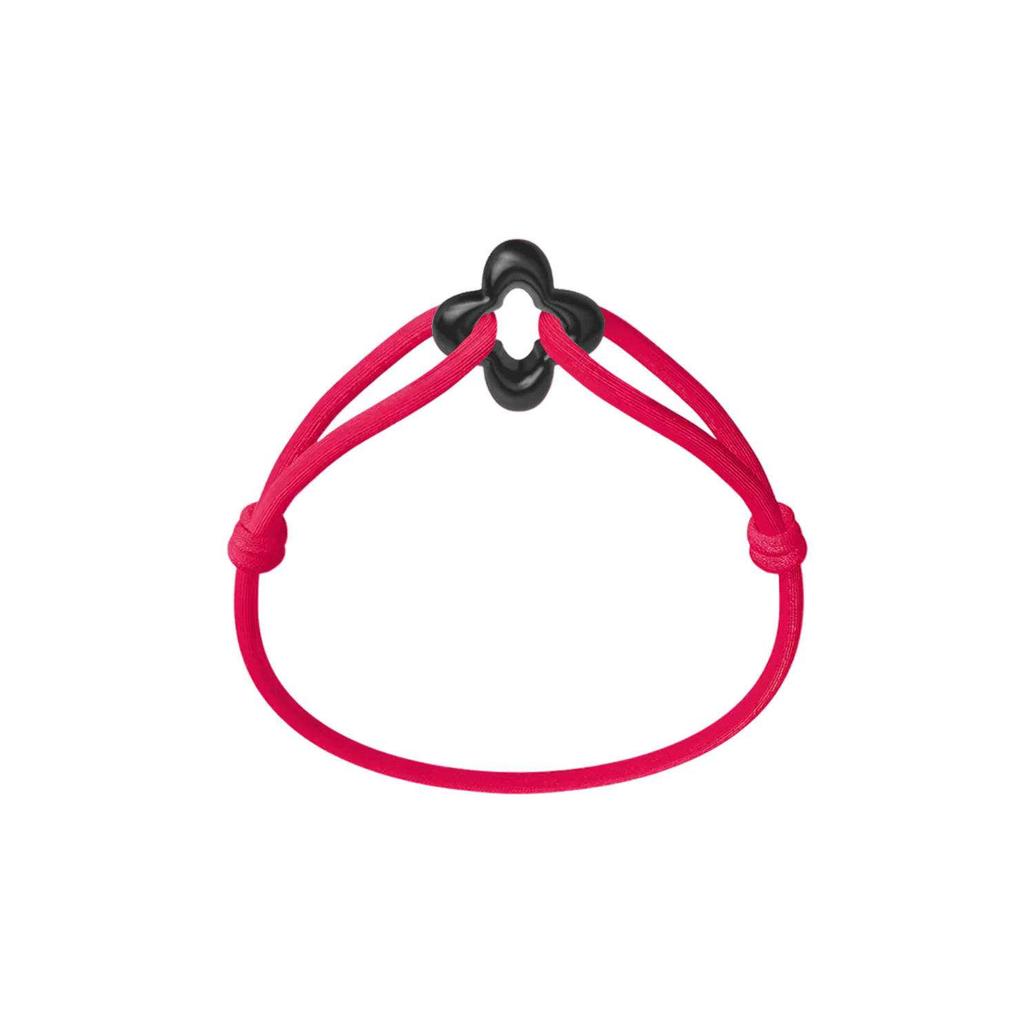 Black Clover Cord Bracelet
