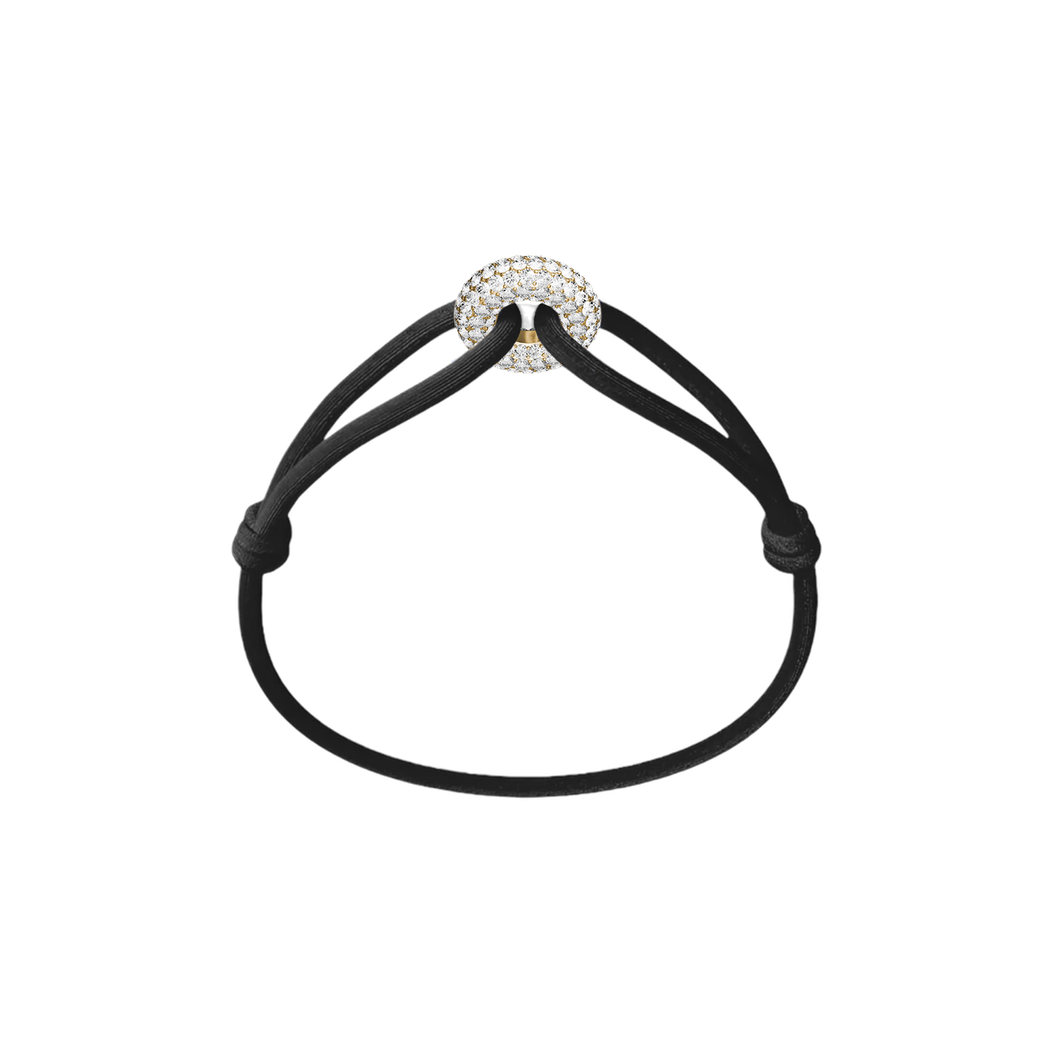 Golden Soho Pavé Cord Bracelet