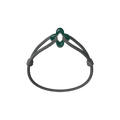 Green Clover Cord Bracelet