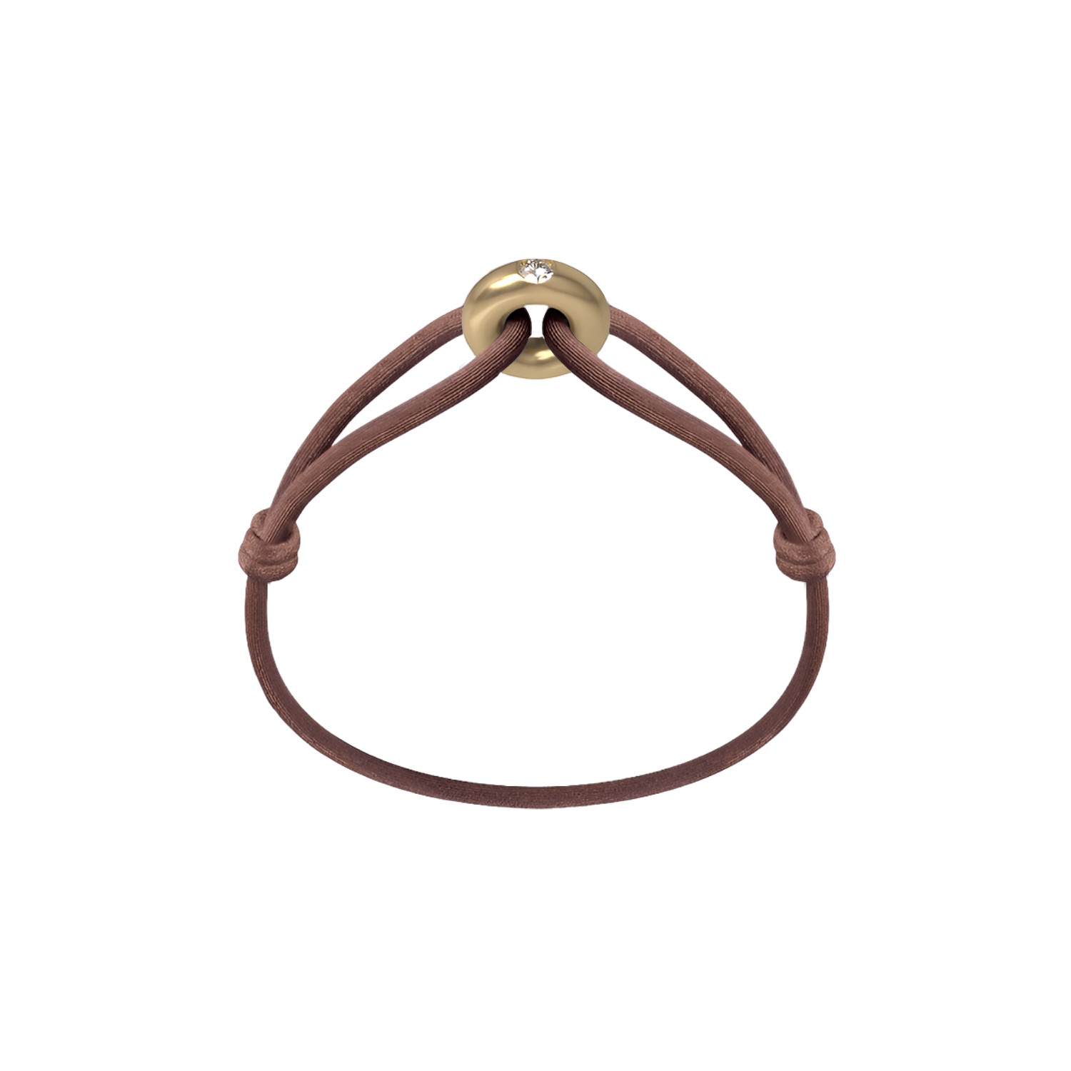 Golden Soho Diamond Cord Bracelet