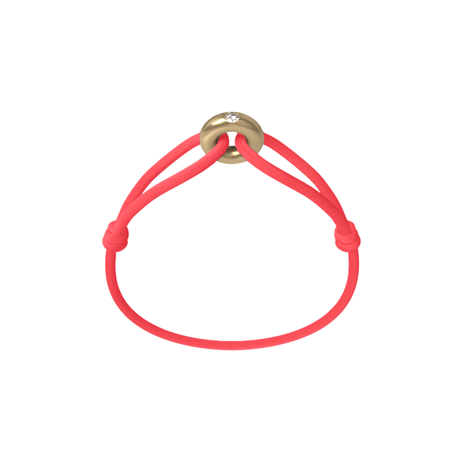 Golden Soho Diamond Cord Bracelet