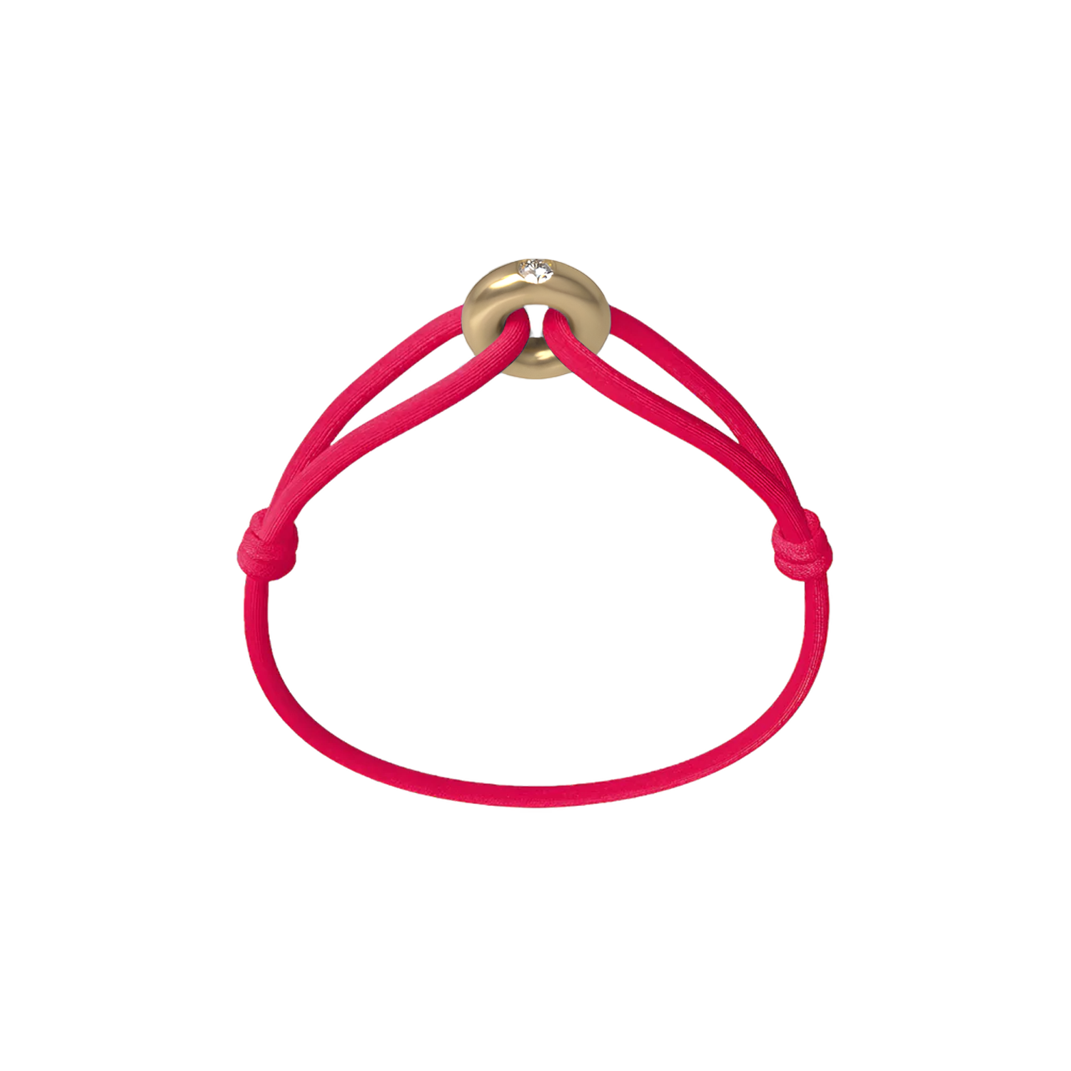 Golden Soho Diamond Cord Bracelet