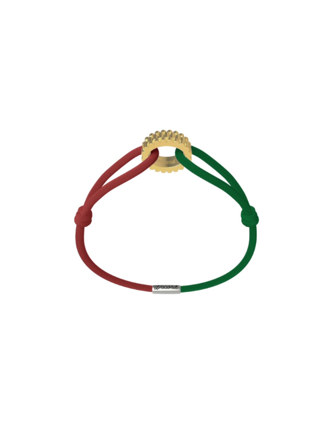 Morocco حمرا_وخضرا# Cord Bracelet