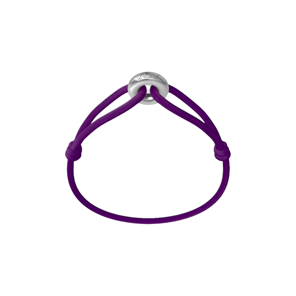 Silver Soho Cord Bracelet