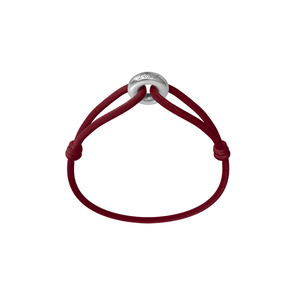 Silver Soho Cord Bracelet